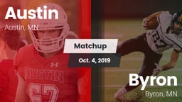 Matchup: Austin  vs. Byron  2019