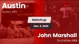 Matchup: Austin  vs. John Marshall  2020
