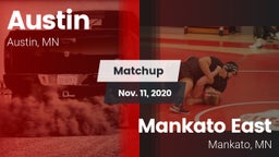 Matchup: Austin  vs. Mankato East  2020