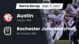 Recap: Austin  vs. Rochester John Marshall  2022
