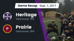 Recap: Heritage  vs. Prairie  2017