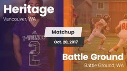 Matchup: Heritage  vs. Battle Ground  2017