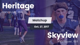 Matchup: Heritage  vs. Skyview  2017
