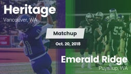 Matchup: Heritage  vs. Emerald Ridge  2018