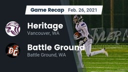 Recap: Heritage  vs. Battle Ground  2021