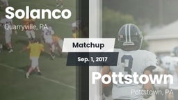 Matchup: Solanco  vs. Pottstown  2017