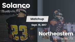 Matchup: Solanco  vs. Northeastern  2017