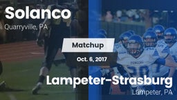 Matchup: Solanco  vs. Lampeter-Strasburg  2017