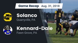 Recap: Solanco  vs. Kennard-Dale  2018