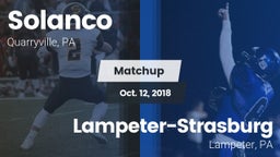 Matchup: Solanco  vs. Lampeter-Strasburg  2018