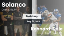 Matchup: Solanco  vs. Kennard-Dale  2019