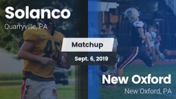 Matchup: Solanco  vs. New Oxford  2019
