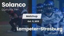 Matchup: Solanco  vs. Lampeter-Strasburg  2019