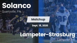 Matchup: Solanco  vs. Lampeter-Strasburg  2020