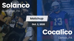 Matchup: Solanco  vs. Cocalico  2020