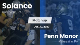 Matchup: Solanco  vs. Penn Manor  2020