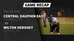 Recap: Central Dauphin East  vs. Milton Hershey  2016