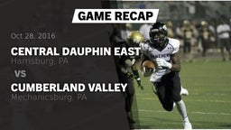 Recap: Central Dauphin East  vs. Cumberland Valley  2016