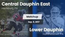 Matchup: Central Dauphin East vs. Lower Dauphin  2017