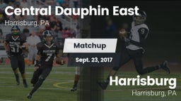 Matchup: Central Dauphin East vs. Harrisburg  2017