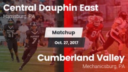 Matchup: Central Dauphin East vs. Cumberland Valley  2017