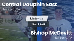 Matchup: Central Dauphin East vs. Bishop McDevitt  2017