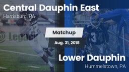 Matchup: Central Dauphin East vs. Lower Dauphin  2018