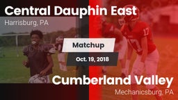 Matchup: Central Dauphin East vs. Cumberland Valley  2018