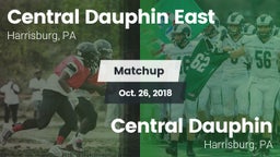 Matchup: Central Dauphin East vs. Central Dauphin  2018