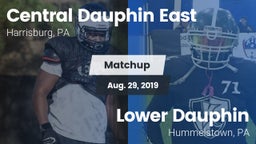 Matchup: Central Dauphin East vs. Lower Dauphin  2019