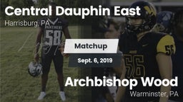 Matchup: Central Dauphin East vs. Archbishop Wood  2019