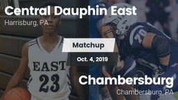 Matchup: Central Dauphin East vs. Chambersburg  2019
