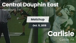 Matchup: Central Dauphin East vs. Carlisle  2019