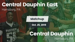 Matchup: Central Dauphin East vs. Central Dauphin  2019