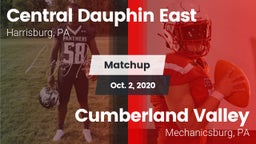 Matchup: Central Dauphin East vs. Cumberland Valley  2020