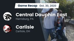 Recap: Central Dauphin East  vs. Carlisle  2020
