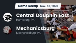 Recap: Central Dauphin East  vs. Mechanicsburg  2020