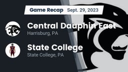 Recap: Central Dauphin East  vs. State College  2023