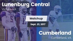 Matchup: Lunenburg Central vs. Cumberland  2017