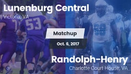 Matchup: Lunenburg Central vs. Randolph-Henry  2017
