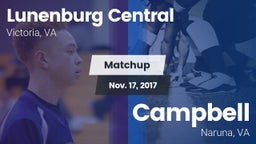 Matchup: Lunenburg Central vs. Campbell  2017