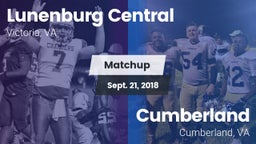 Matchup: Lunenburg Central vs. Cumberland  2018