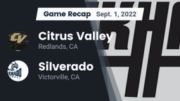 Recap: Citrus Valley  vs. Silverado  2022