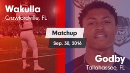 Matchup: Wakulla  vs. Godby  2016