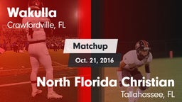Matchup: Wakulla  vs. North Florida Christian  2016