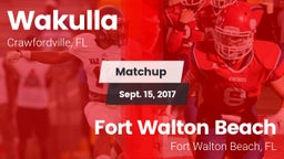Matchup: Wakulla  vs. Fort Walton Beach  2017