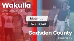 Matchup: Wakulla  vs. Gadsden County  2017