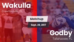 Matchup: Wakulla  vs. Godby  2017