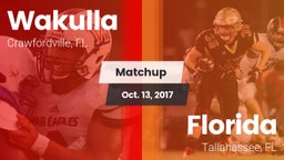 Matchup: Wakulla  vs. Florida  2017
