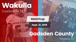 Matchup: Wakulla  vs. Gadsden County  2018